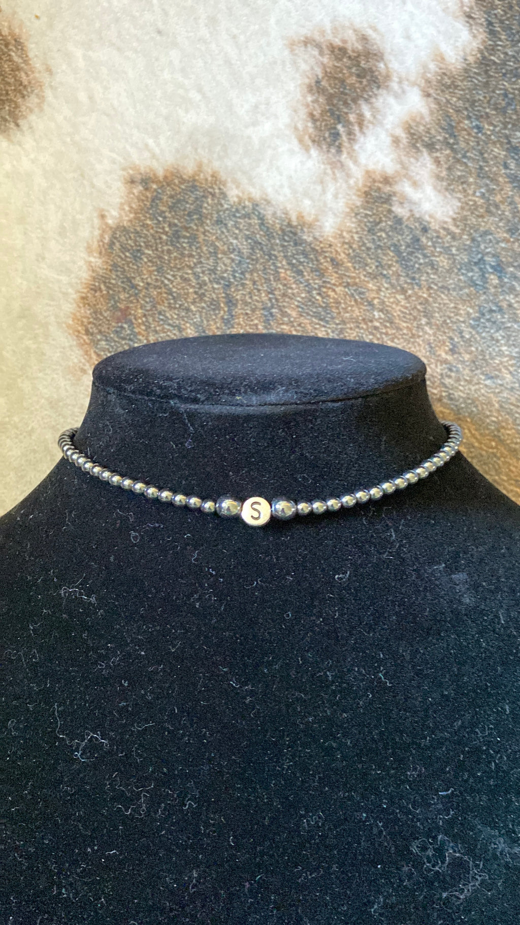 Initial necklace