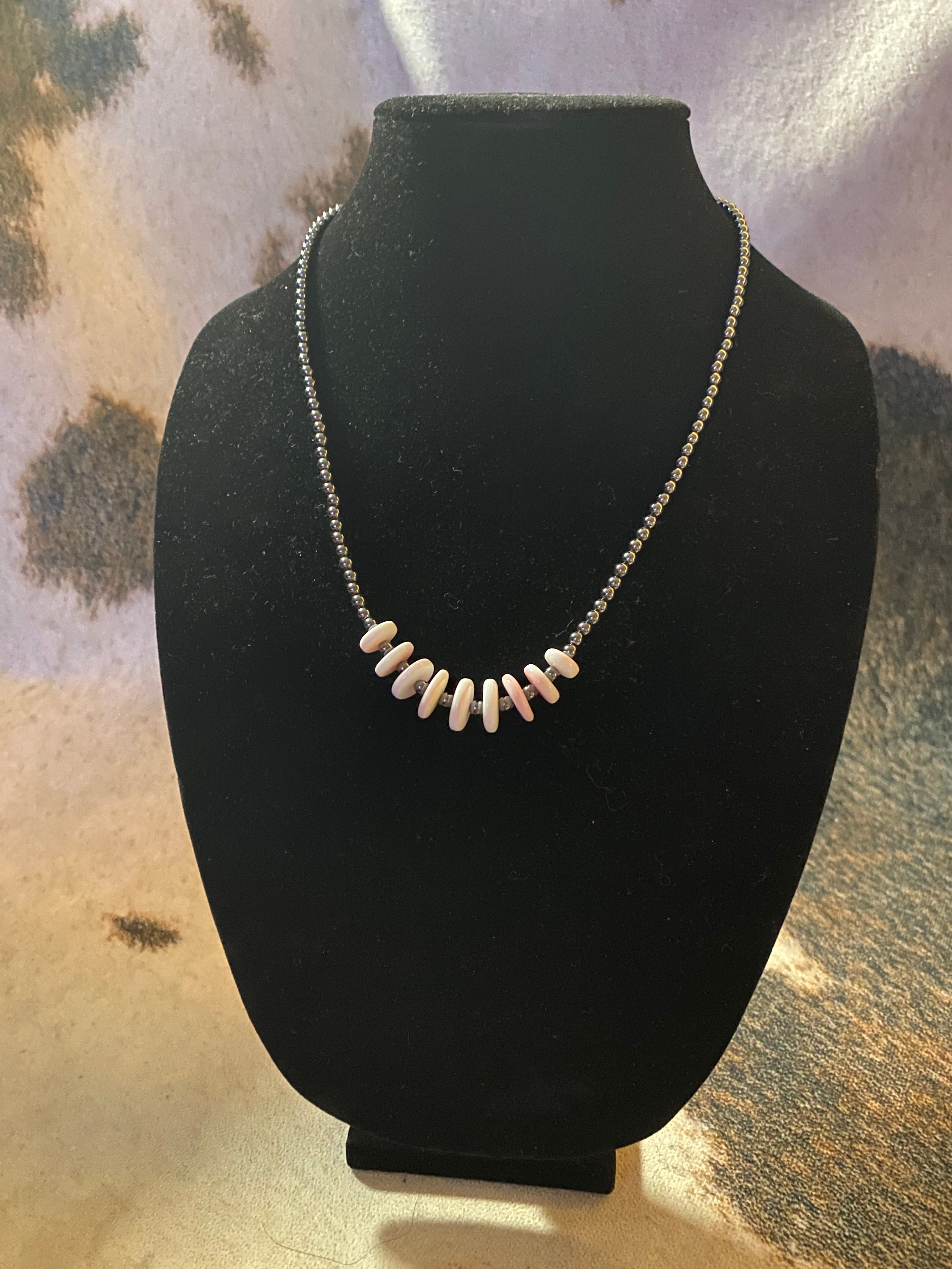 The “Scarlett” necklace MTO